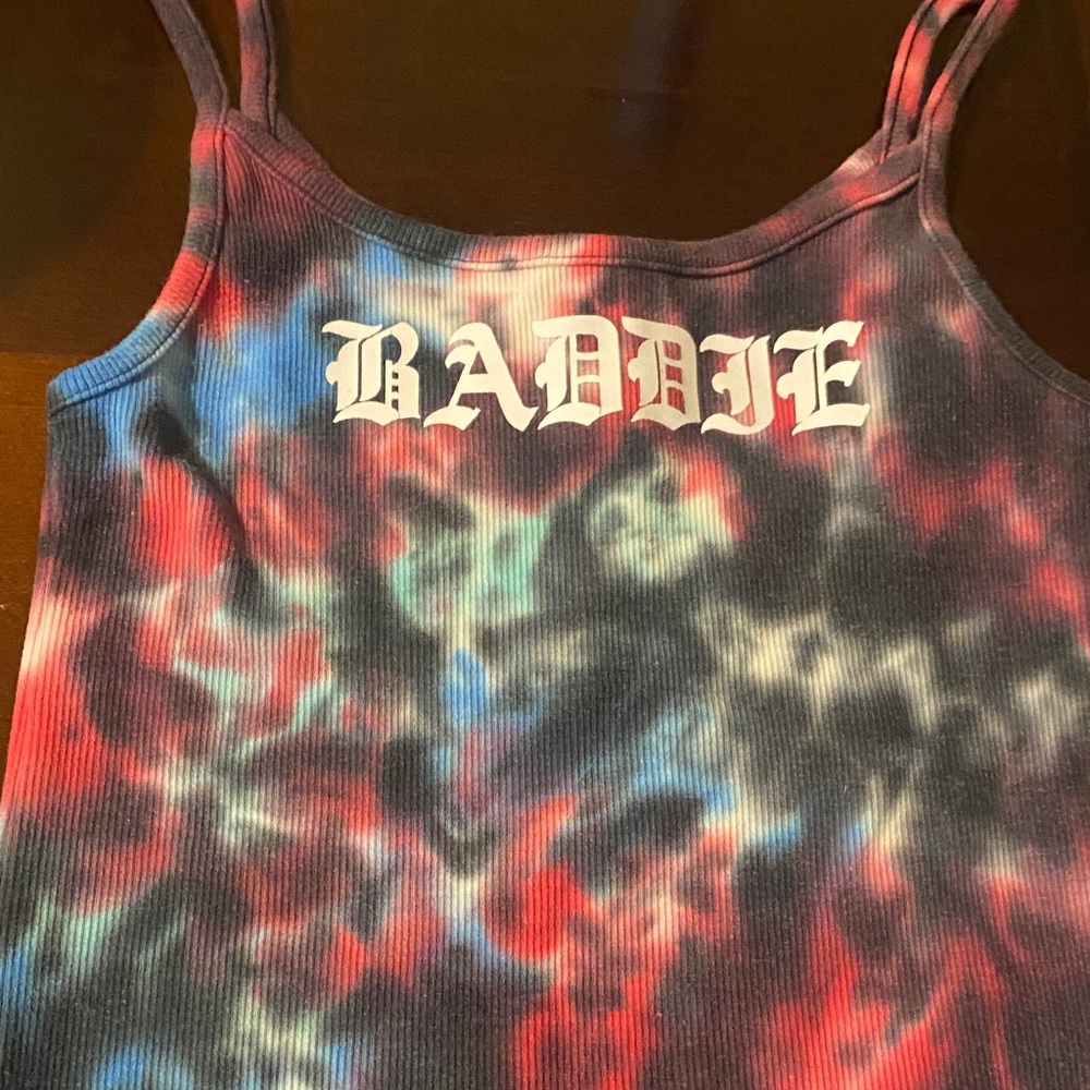 Forever 21 Multicolor Tie-Dye Top